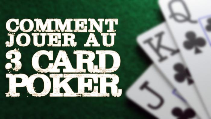 Poker cartes