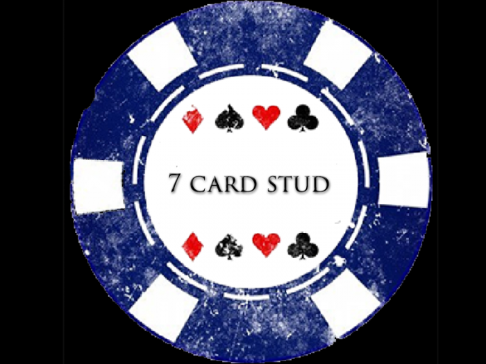 Poker card stud